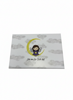 Preview: Magnet Motiv "Schutzengel - Ich bin für dich da", für Magnettafel, für Kühlschrank